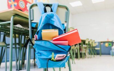 ¿Cuánto tienen que pesar las mochilas escolares de los niños?